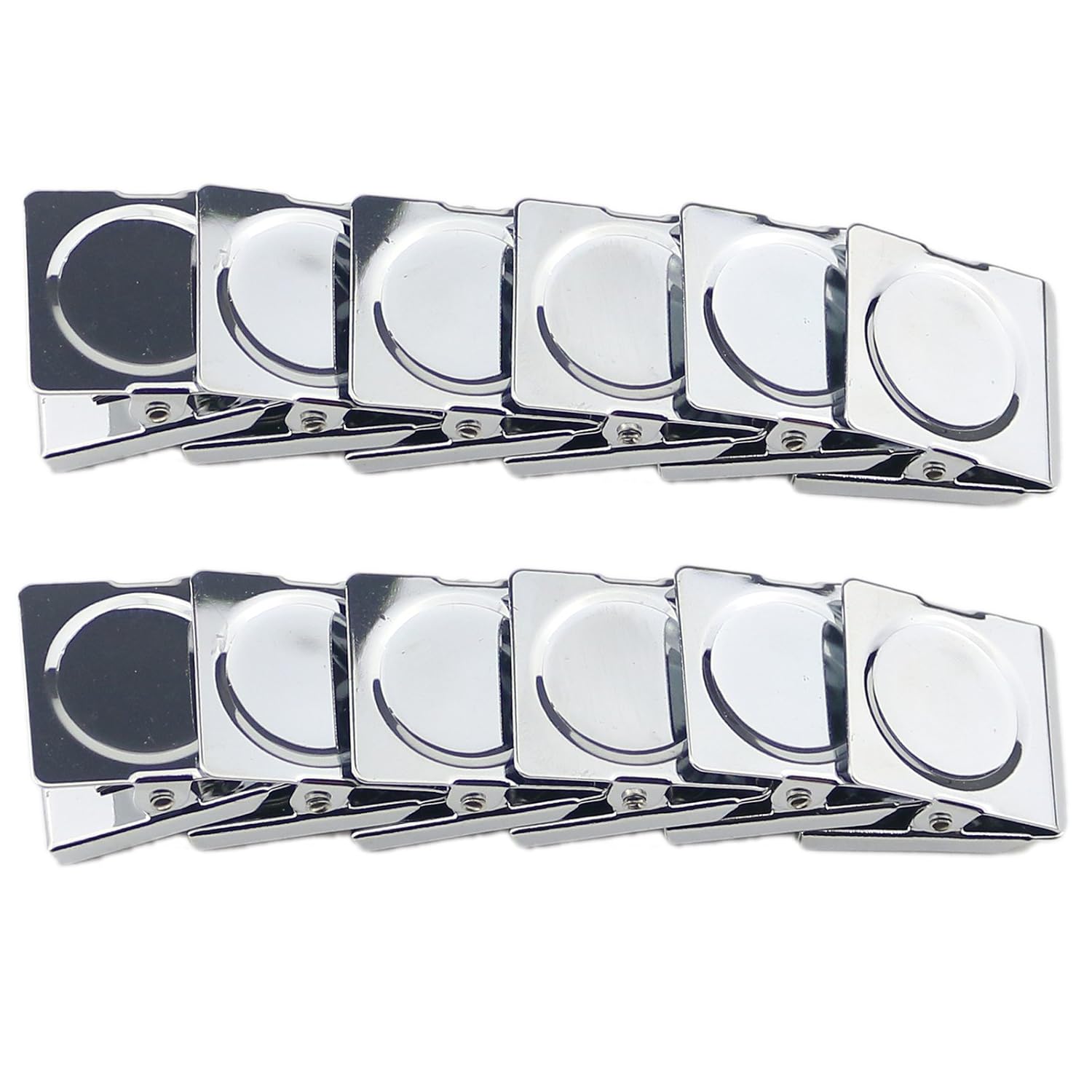 1.5 in. Magnetic Clips, 12 Pack