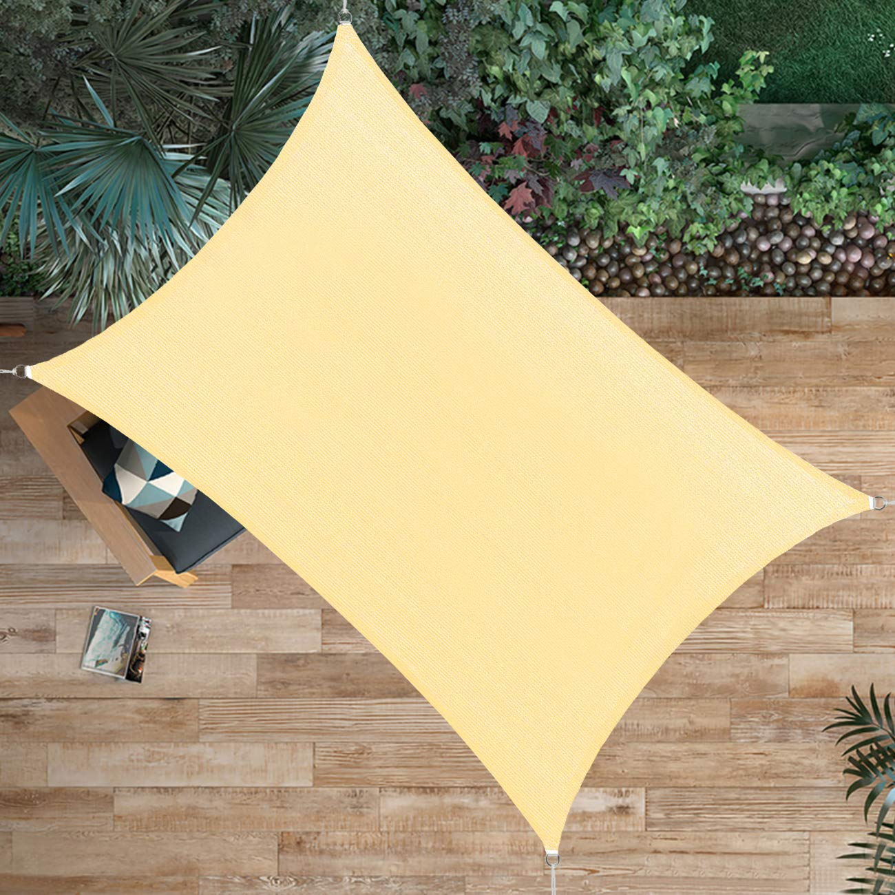 12 x 16 ft. Shade Sail Canopy, Yellow