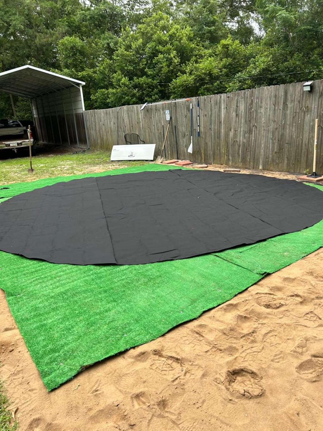 18 ft. Round Pool Liner Pad
