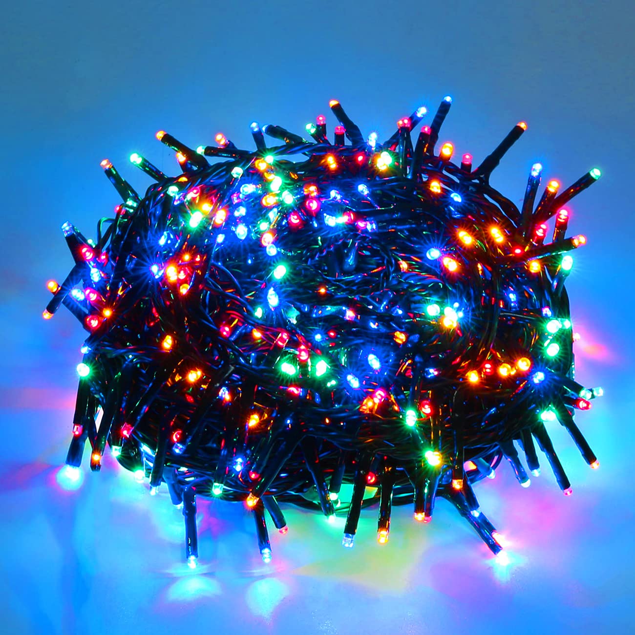 49 ft. Cluster Lights, 500 LED Multicolor