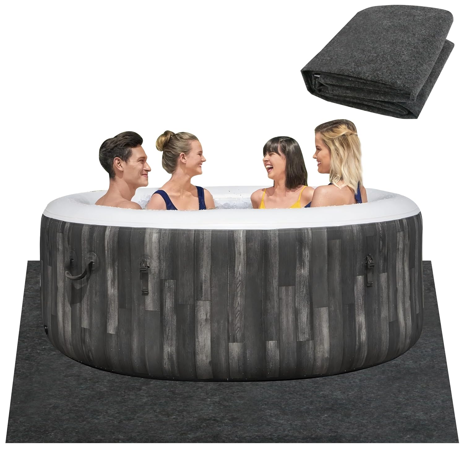 70 x 70 in. Hot Tub Floor Mat