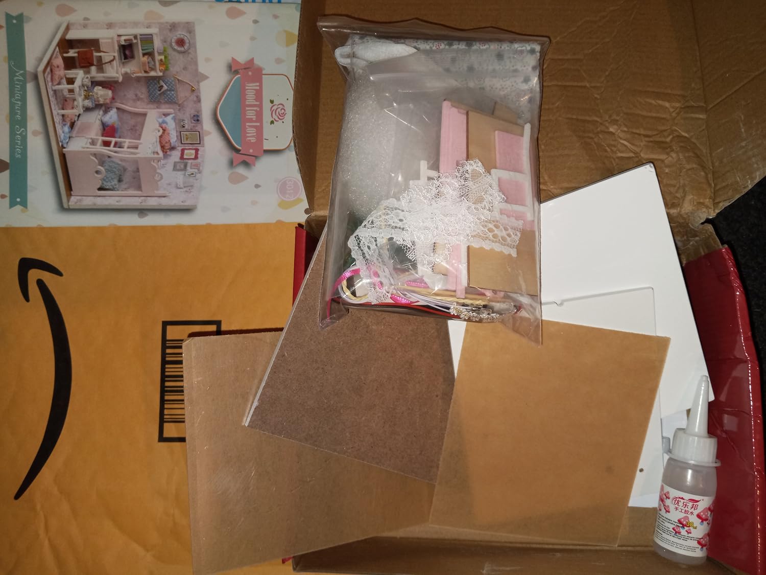 Blossom Age Dollhouse Kit with Cover