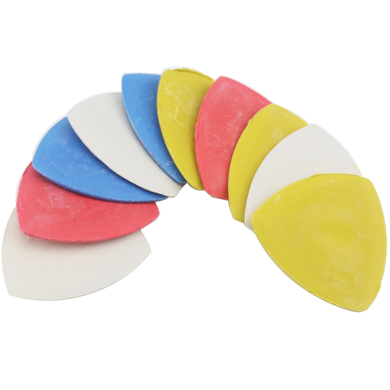 Triangle Tailor Chalk in 4 Colors, 10 Pack